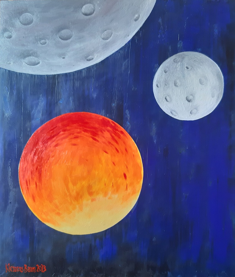 Klemens Baum: Aktuelle Ausstellung, Mein Universum VIII