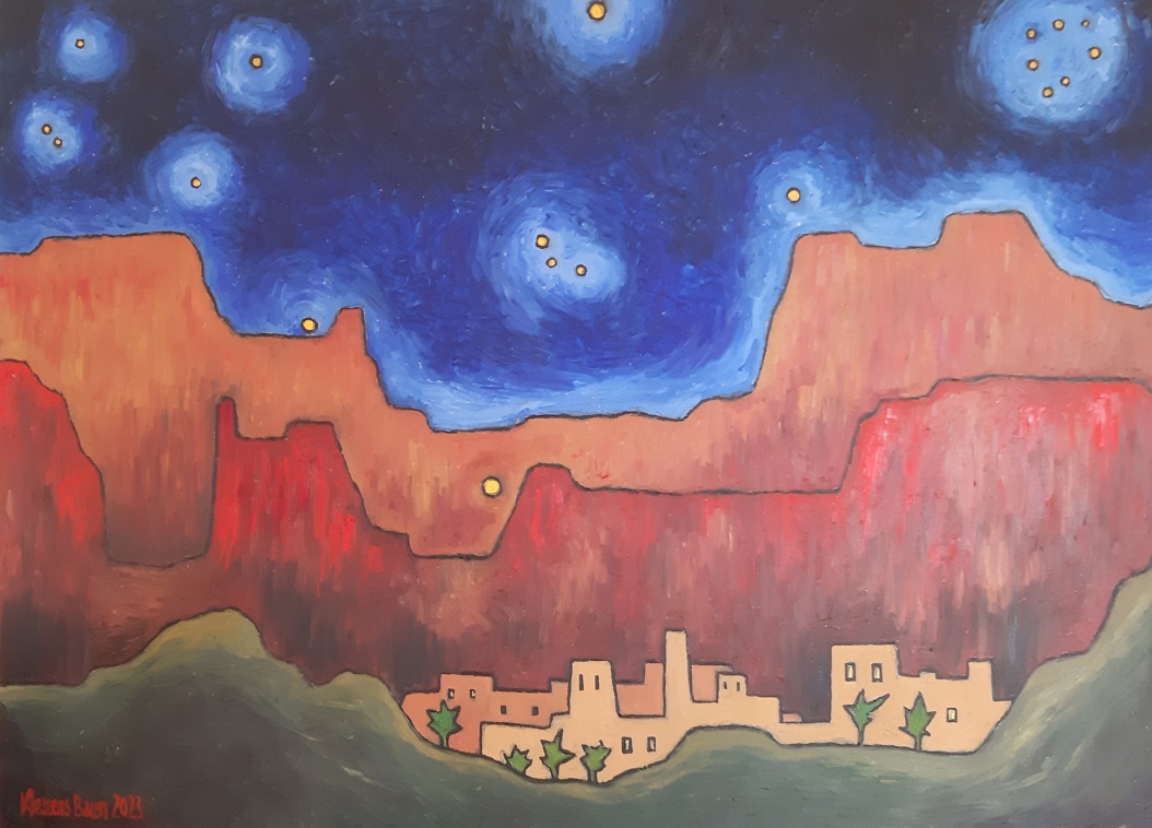 Klemens Baum: Aktuelle Ausstellung, Wüste_III